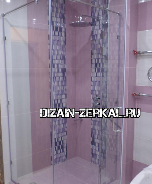 душевая кабина из закаленного стекла