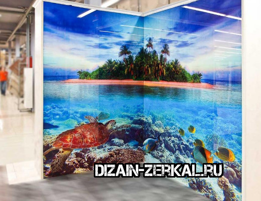 изготовление стеклянных фартуков с фотопечатью