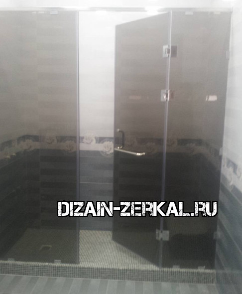 стеклянные дверцы в ванную